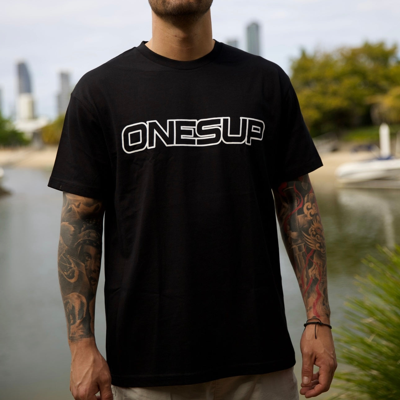 OnesUp Aus Tee (Red)