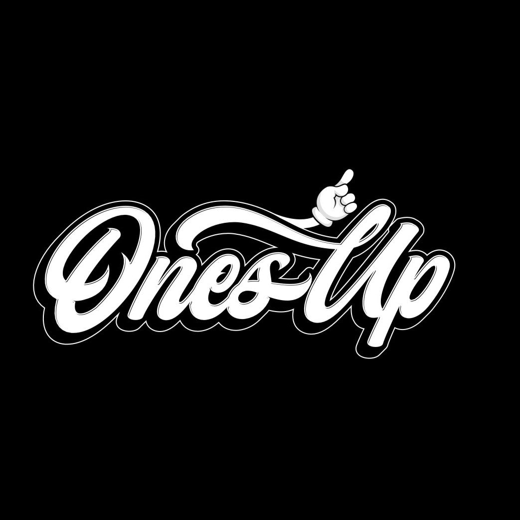 Large OnesUp Pointer Sticker – ONES UP