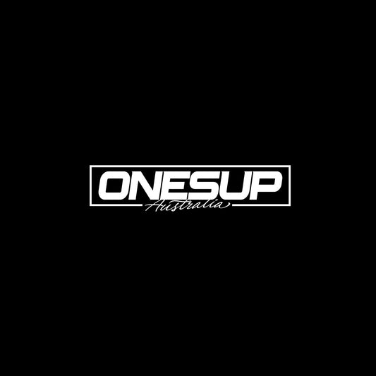 MEDIUM OnesUp White Aus Sticker