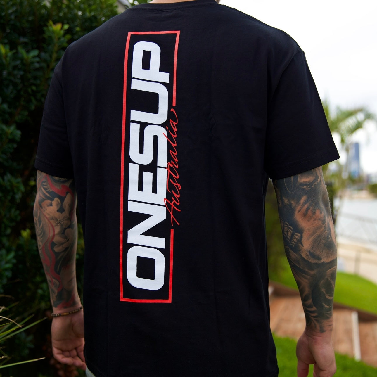 OnesUp Aus Tee (Red)
