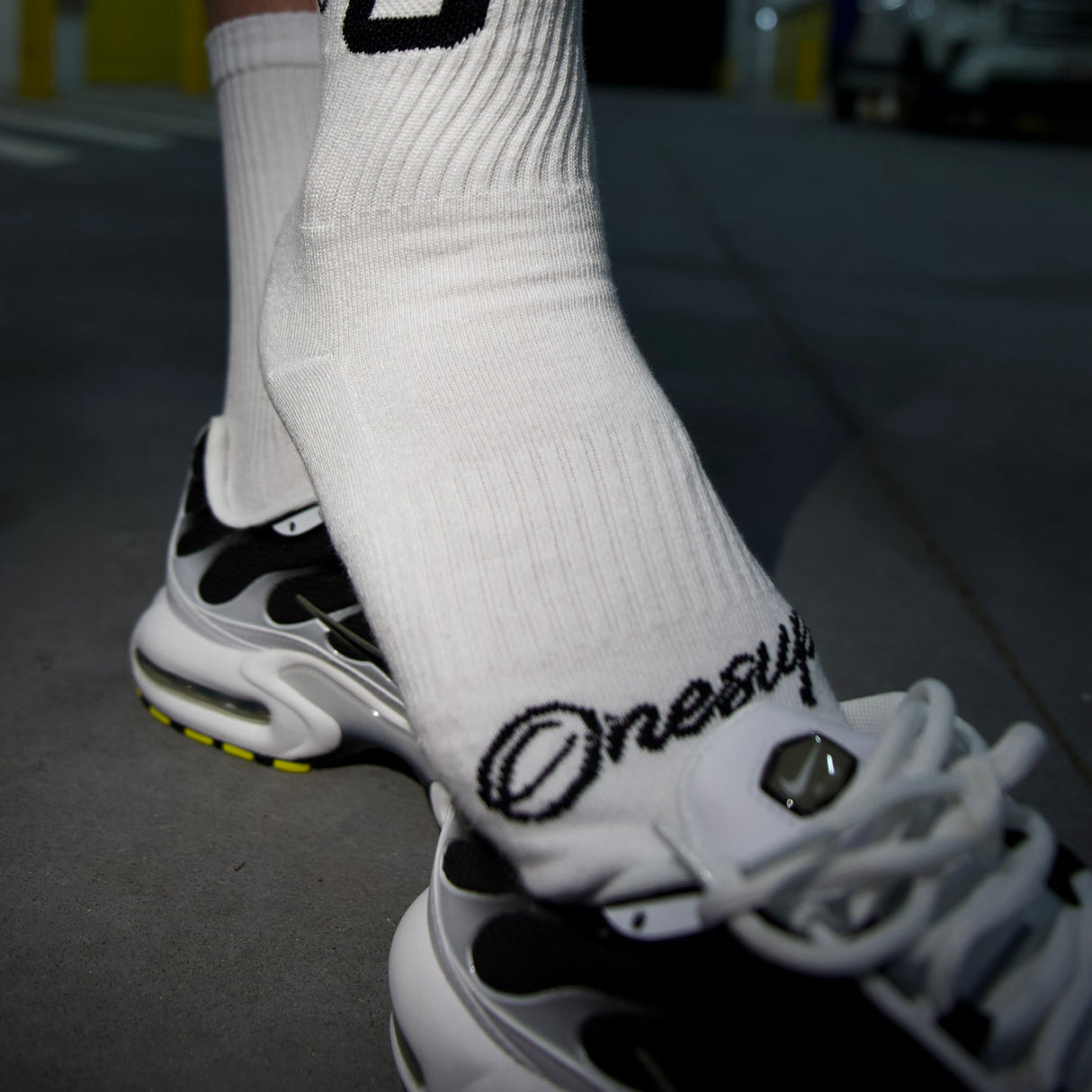 OnesUp Socks (white)