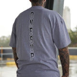 OnesUp Oversized Tee (Grey & Black)