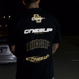 OnesUp Oversized Core Tee (Beige)