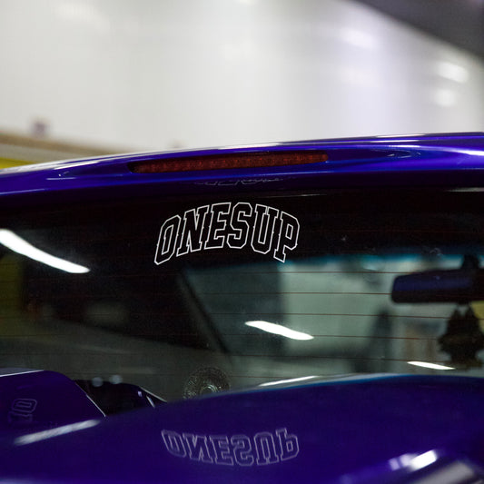 SMALL OnesUp Arched Sticker