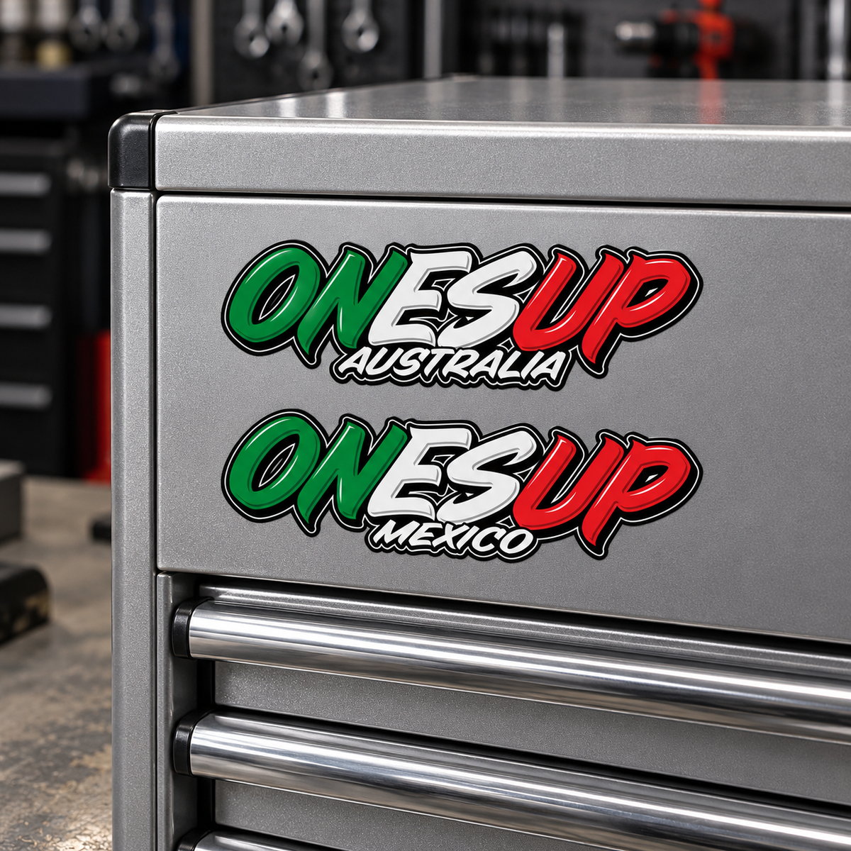 OnesUp Australia + Mexico Slap Sticker 2-Pack